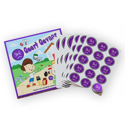 Geert Gevaar Bundel Bordspel + Stickerset